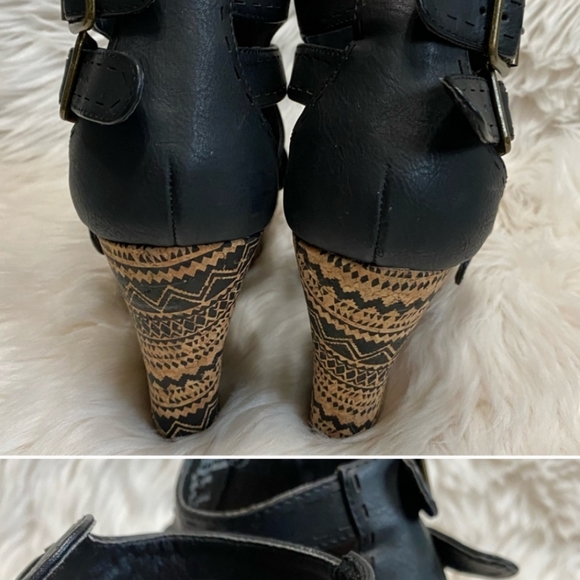 Not Rated Trafalgar Square Peep Toe Espadrille - Picture 6 of 6